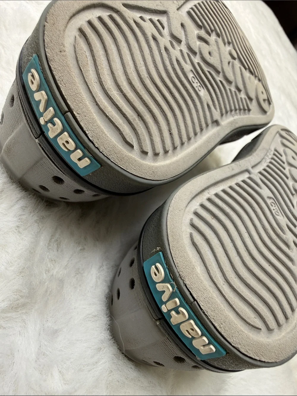 Native Miles Slip On Sneaker Water Shoes C10 Child Little Kid Boy Gray Summer